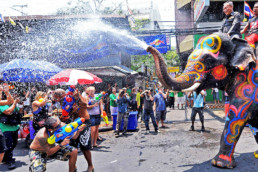 Thai new year Water festival