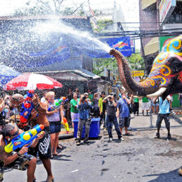 Thai new year Water festival